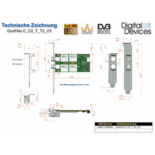 Digital Devices DuoFlex C2/T2 Erweiterung