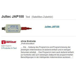 Jultec JAP3xxTRS programmierbare Antennendose fr Unicable / JESS (Schutzschaltung)