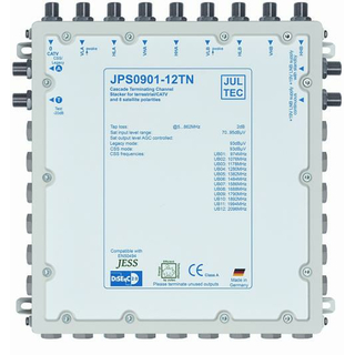 Jultec JPS0901-12TN/MN JESS-Einkabel-Schalter (erweiterbar bis auf mehrere 100 Teilnehmer / Made in Germany)