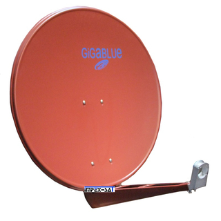 GigaBlue 100 HD Premium Satantenne (stabiler Doppel-Feedarm / in hellgrau, anthrazit oder rot)