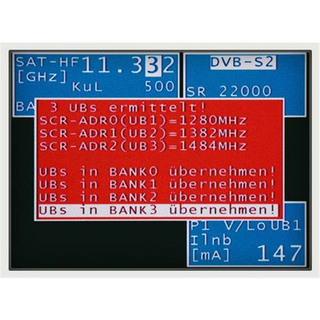 KWS Varos 109 Optik mit optischem Messmodul Profi-Satmegert DVB-S/S2 mit BER-, C/N- Messung und Spektrumanalyser und Konstellationsdiagramm QPSK/8PSK (Unicable/JESS tauglich)