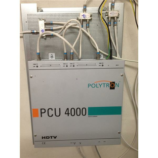 Polytron PCU 4111 Kopfstellen-Basiseinheit mit 4 Triple Tunern (Umsetzung 4x DVB-S/S2/C/T Transponder auf DVB-C) mit 4x CI