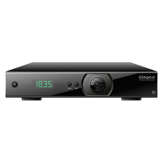 IDdigital tivu S1 Twin HDTV Satreceiver TVS incl.TivuSat Smart Karte (Rai, Mediaset, LA7) und Comfort-Zusatzfernbedienung