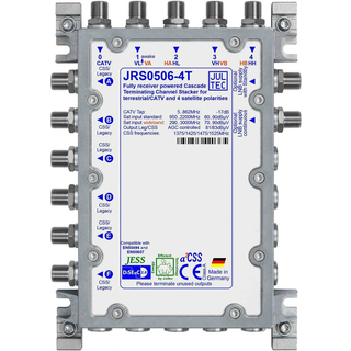 Jultec JRS0506-4M/T - Receiver Powered Stacker (Unicable Multischalter)