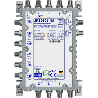 Jultec JRS0506-4M/T - Receiver Powered Stacker (Unicable Multischalter)