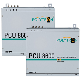 Polytron PCU 16610 Kompakt Kopfstelle 16x DVB-S/S2 Transponder in DVB-C (mit Schaltmatrix)