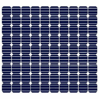 Solar-Panel Motiv Aufkleber fr SelfSat H50D-Serie Flachantenne
