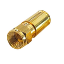 F-Kompressionstecker Gold fr Koaxkabel 6.8-7.2mm...