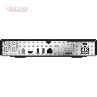 AX 4K-Box HD51 (UHD / 2160p) Linux E² Receiver mit 1x DVB-S2 + 1x DVB-C/T2 Tuner (h.265)