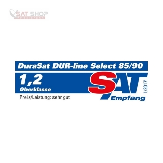 Dur-Line 85/90 Select Vollaluminium-Spiegel (anthrazit)