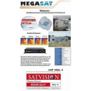 MEGASAT Shipman Sat-Empfangsanlage mit automatischem Positionierer (automatisch nachführend in Fahrt/Bewegung)