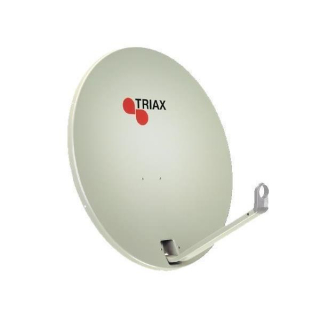 TRIAX TDA64 Offset- Spiegel TD Serie (Aluminium/ hellgrau)