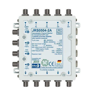 Jultec JRS0504-2A - Receiver Powered Stacker (Unicable Multischalter)