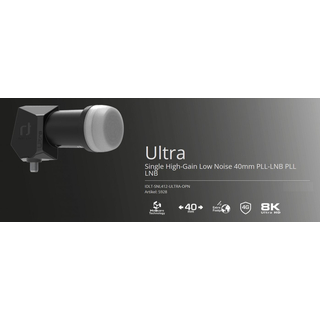 Inverto Black Ultra Universal Single LNB (0.2db / High-Gain-LNB)