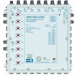 Jultec JPS1702-12TN/MN JESS-Einkabel-Schalter (erweiterbar bis auf mehrere 100 Teilnehmer / Made in Germany)