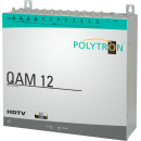 Kopfstation POLYTRON QAM 12 für 12 Transponder (DVB-S/S2 Umsetzung QPSK-QAM auf DVB-C)