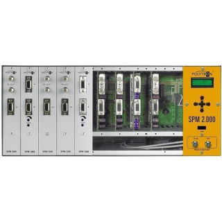 Kopfstation POLYTRON SPM 2000 telecontrol für 16 Transponder (DVB-S/S2 Umsetzung QPSK-QAM in DVB-C)