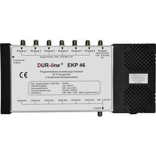Dur-Line EKP 46 Erweiterung für digitale SAT- Einkabelsysteme (6 frei programmierbare Transponder)