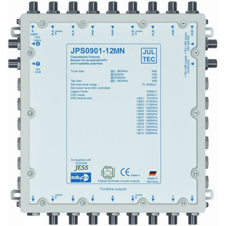 Jultec JPS0901-12MN JESS-Einkabel-Schalter (erweiterbar bis auf mehrere 100 Teilnehmer / Made in Germany)