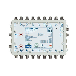 Jultec JPS1702-6A/T/TN JESS-Einkabel-Schalter (erweiterbar bis auf mehrere 100 Teilnehmer / Made in Germany)