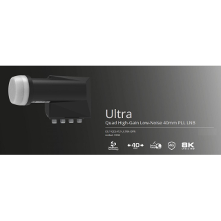 Inverto Black Ultra Universal Quad LNB (0.2db / High-Gain-LNB)