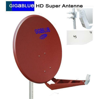 GigaBlue 80 HD Premium Satantenne (stabiler Doppel-Feedarm / in hellgrau, anthrazit oder rot)