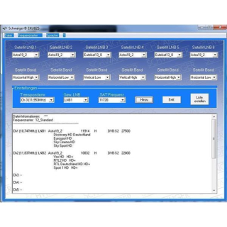 Schwaiger EKU 825 DVB-S2 Mini SAT-Kopfstelle fr 21/24 Transponder