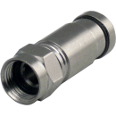F-Stecker Kompressions-/Verpressstecker Montageset Schwaiger FVS315 261 im Koffer (Kompressionszange/-stecker/Kabelschneider)
