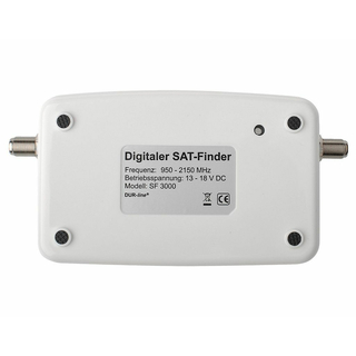 Satfinder SF-3000 digital mit LCD-Anzeige (Satellitenerkennung/Transponderanzeige/Kompass)