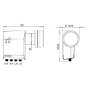 Inverto Black eco Universal Quattro LNB IDLB-QUTL40-OOECO-OPP (ULN+ 0,1dB)