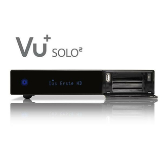 VU+ Solo2 Twin Linux HDTV Satreceiver mit 500GB Festplatte