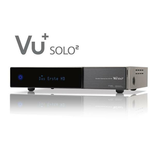 VU+ Solo2 Twin Linux HDTV Satreceiver mit 500GB Festplatte + WLAN-Stick
