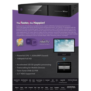 VU+ Solo2 Twin Linux HDTV Satreceiver mit 1000GB Festplatte