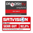VU+ Solo2 Twin Linux HDTV Satreceiver mit 1000GB Festplatte