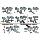 Multifeedhalter 4-fach Typ "Russia" (variabel +...