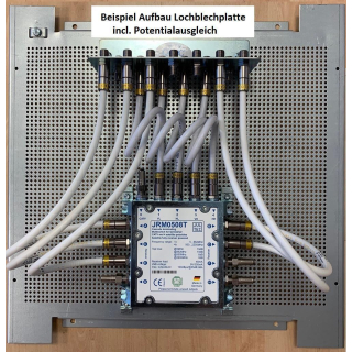 k-Energie-Spar Satanlage fr 8 Teilnehmer (Gibertini OP 85 SE Antenne + Multischalter JULTEC JRM0508T + Polytron Quattro LNB)