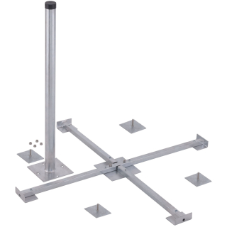 Herkules Balkonstnder/ Plattenstnder fr 1-4 Gehwegplatte (feuerverzinkt oder Edelstahl / 90cm Lnge)