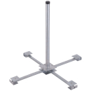 Herkules Balkonständer/ Plattenständer für 1-4 Gehwegplatte (feuerverzinkt oder Edelstahl / 90cm Länge)