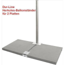 Herkules Balkonständer/ Plattenständer für 2 Gehwegplatten (90cm Länge / feuerverzinkt)