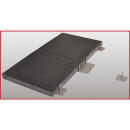 Stabilo Universal Balkonständer/Plattenständer für 4 Gehwegplatten (Stahl feuerverzinkt / 90cm Länge)