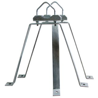 Wandabstandhalter (Mauerhalterung) 42cm Wandabstand (feuerverzinkt)