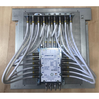 Erdungsblock fr 13 Anschlsse mit F-Anschluss-Technik (PPC)