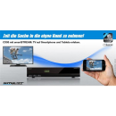 Smart CX02 Mirage HDTV-Receiver mit IP-Stream Funktion (SAT>IP Sender, USB, LAN, Smart Stream)