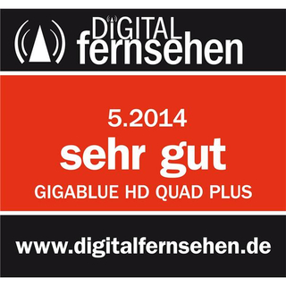 GigaBlue HD Quad Plus Linux HDTV Sat- / Hybrid Receiver DVB-S2 + DVB-C/T/T2 optional (HDD whlbar)