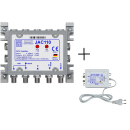 Jultec JAC110 terrestrischer Verstärker (DVB-C/DVB-T/DVB-T2/UKW/DAB+/CATV) mit Netzteil