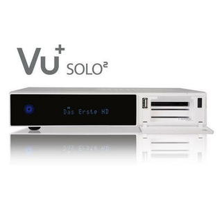 VU+ Solo2 WE (weiß) Twin Linux HDTV Satreceiver (PVR-ready)