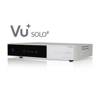VU+ Solo2 WE (weiß) Twin Linux HDTV Satreceiver 2000GB 2.5 Festplatte