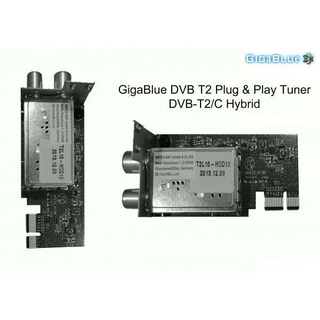 Tuner DVB-C/T2 Hybrid für GigaBlue HD800 SE Plus/UE Plus + Ultra UE + X3 + Quad (Erweiterung Kabel/Terrestrik)