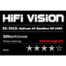 Opticum AX Quadbox HD 2400 3x DVB-C Tuner 1000GB 2.5" Festplatte