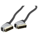 Scart Kabel 1,5 Meter (mit vergoldeten Steckern)